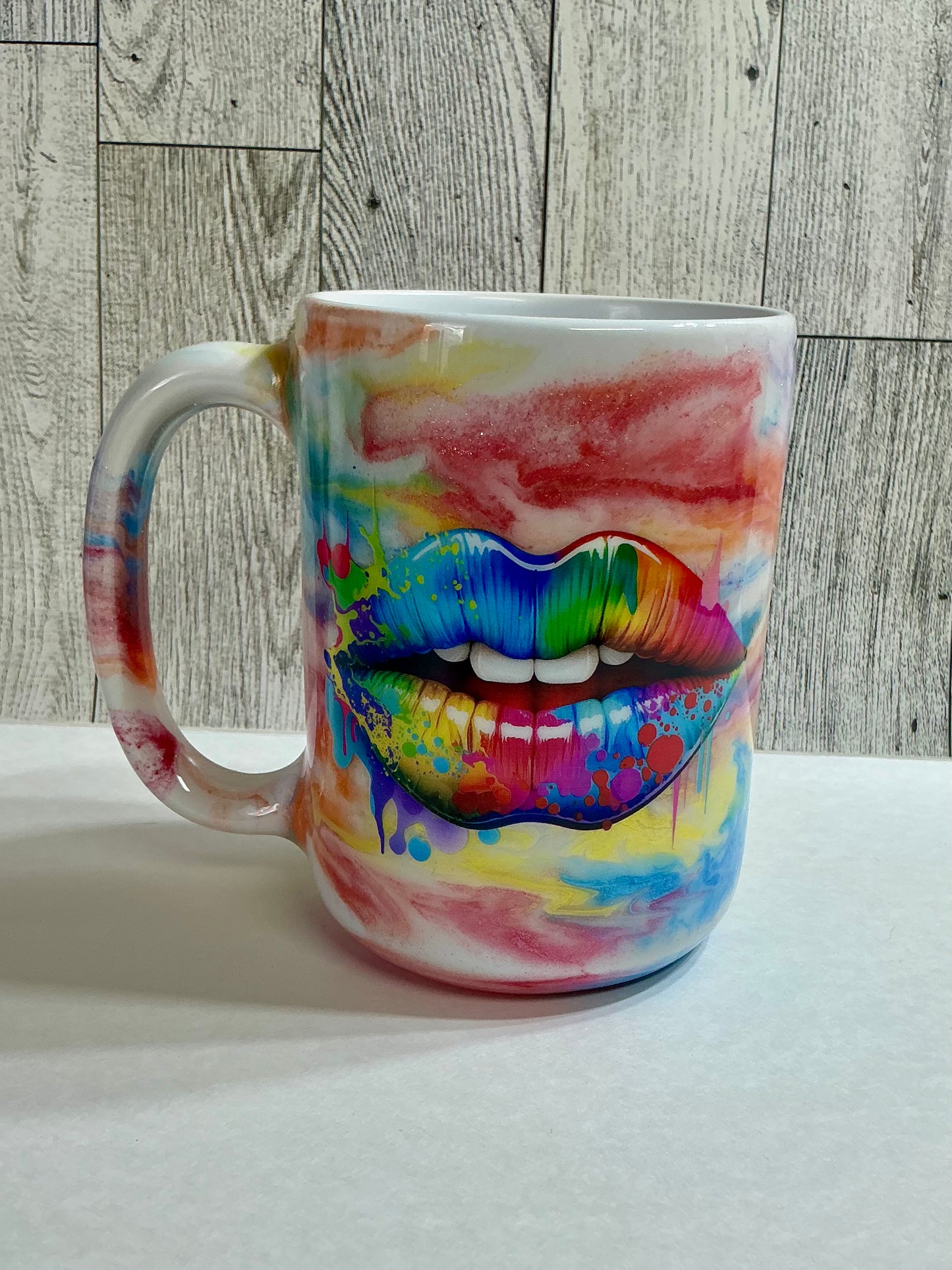 Hot Lips Coffee Cup