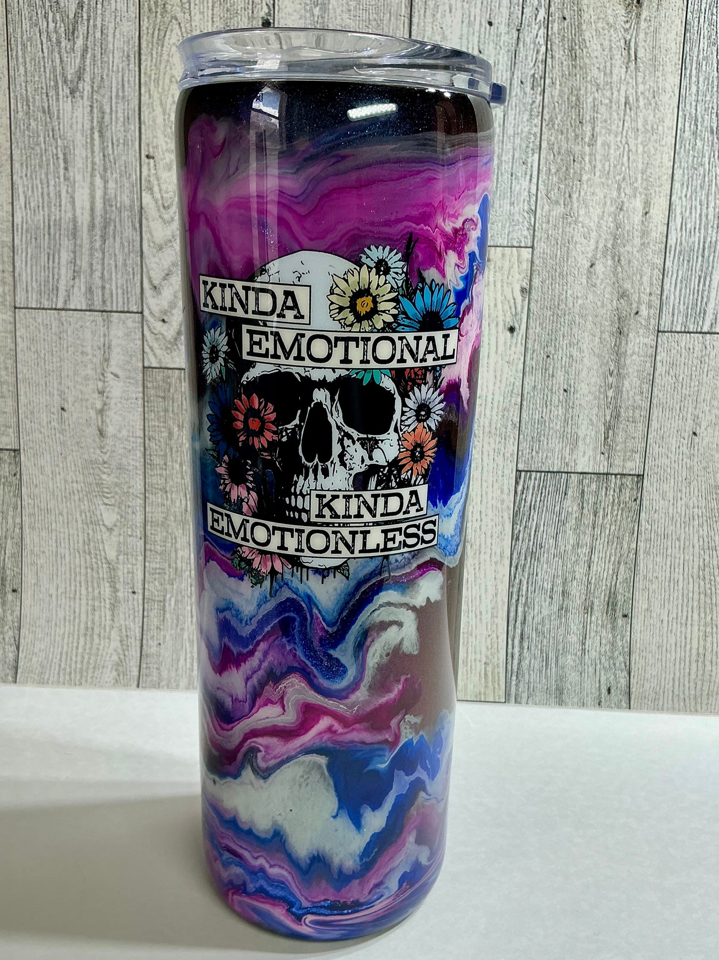 Emotional Emotionless Tumbler