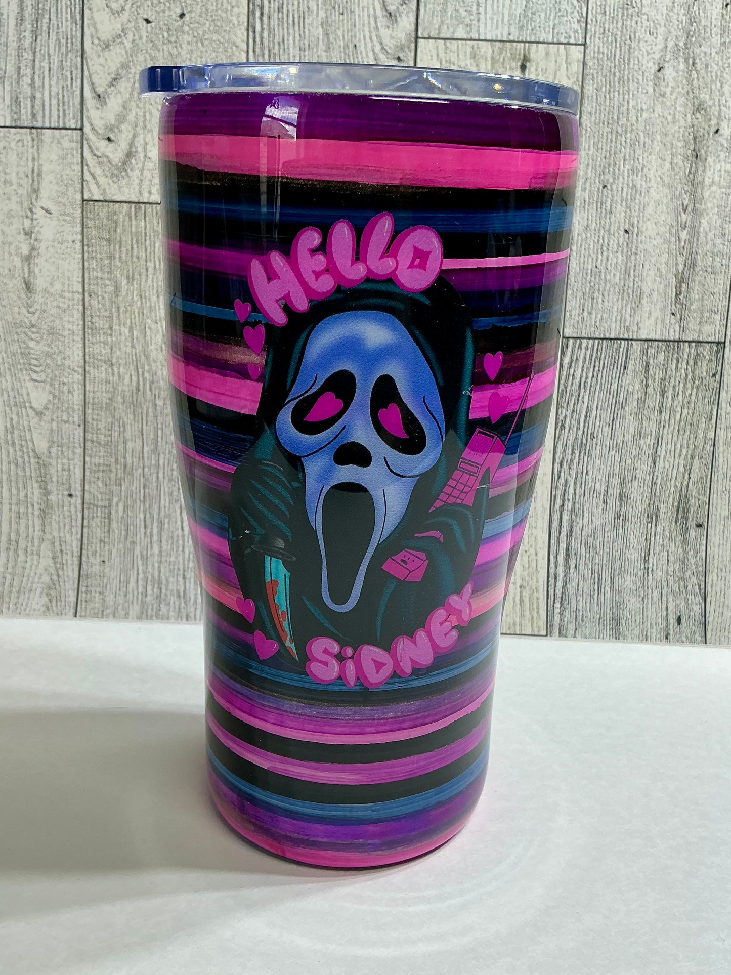 Ghost Face Tumbler