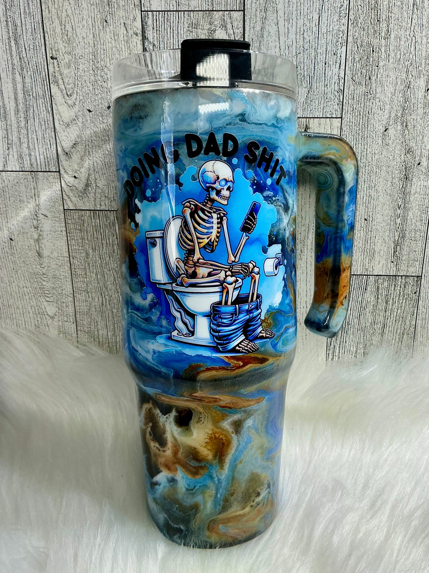 Dad stuff tumbler
