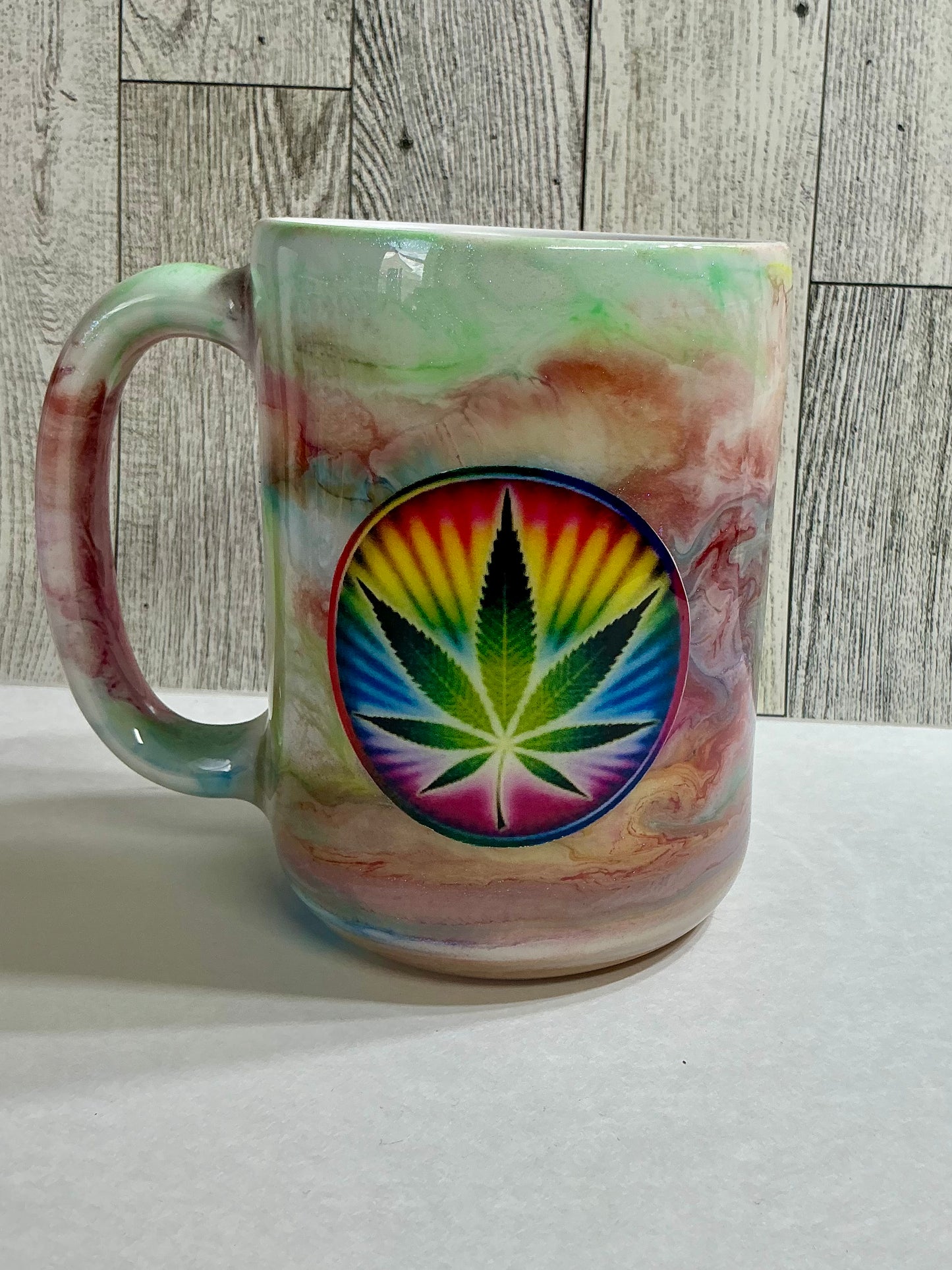 420 Leaf Coffee Cup