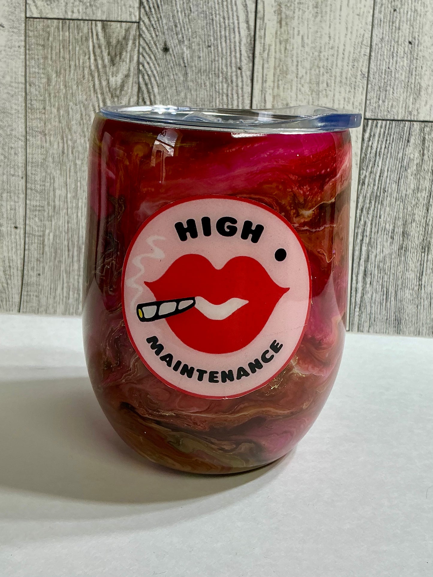 High Maintenance Wine Tumbler