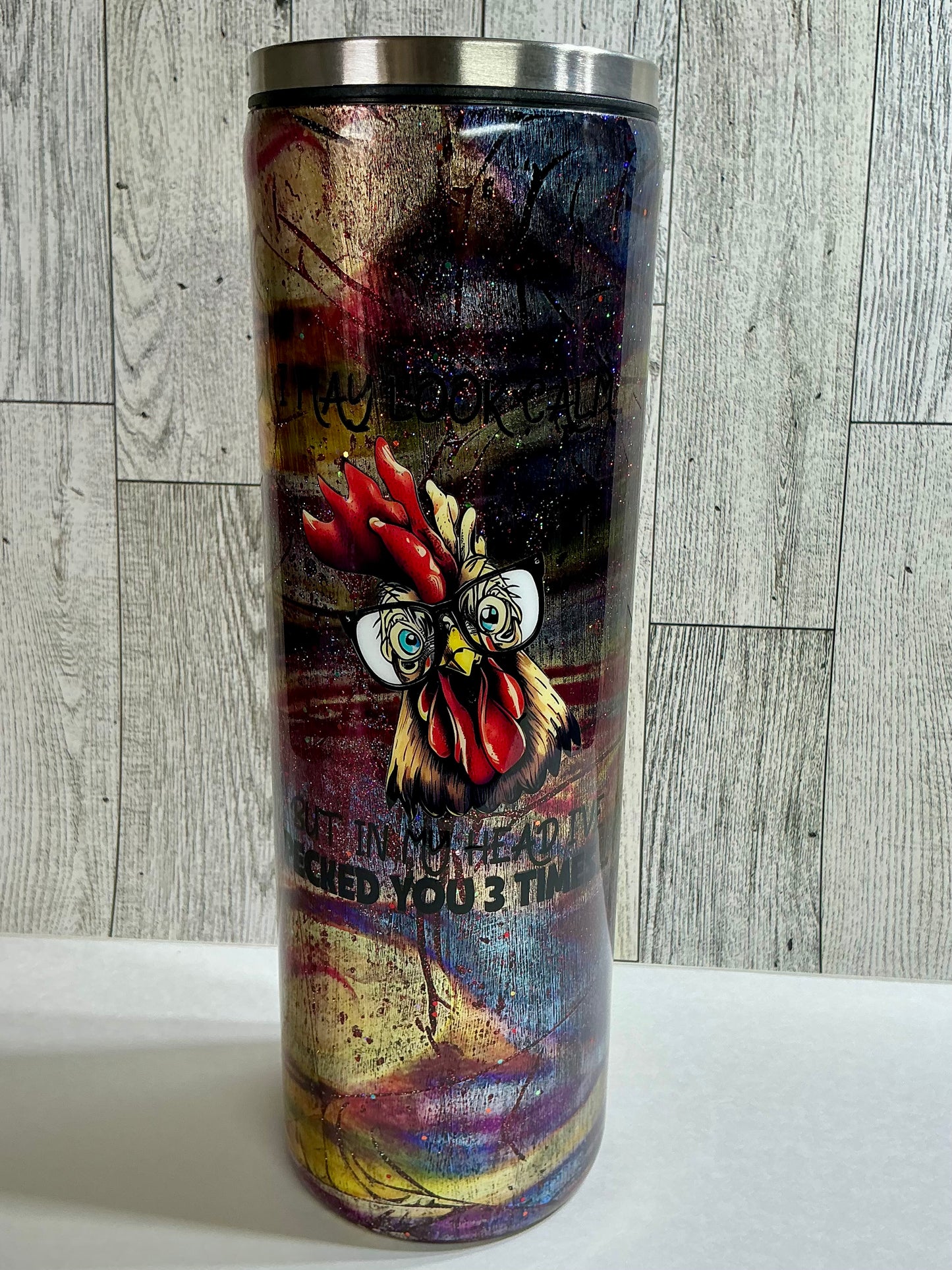 Rooster Peck Tumbler