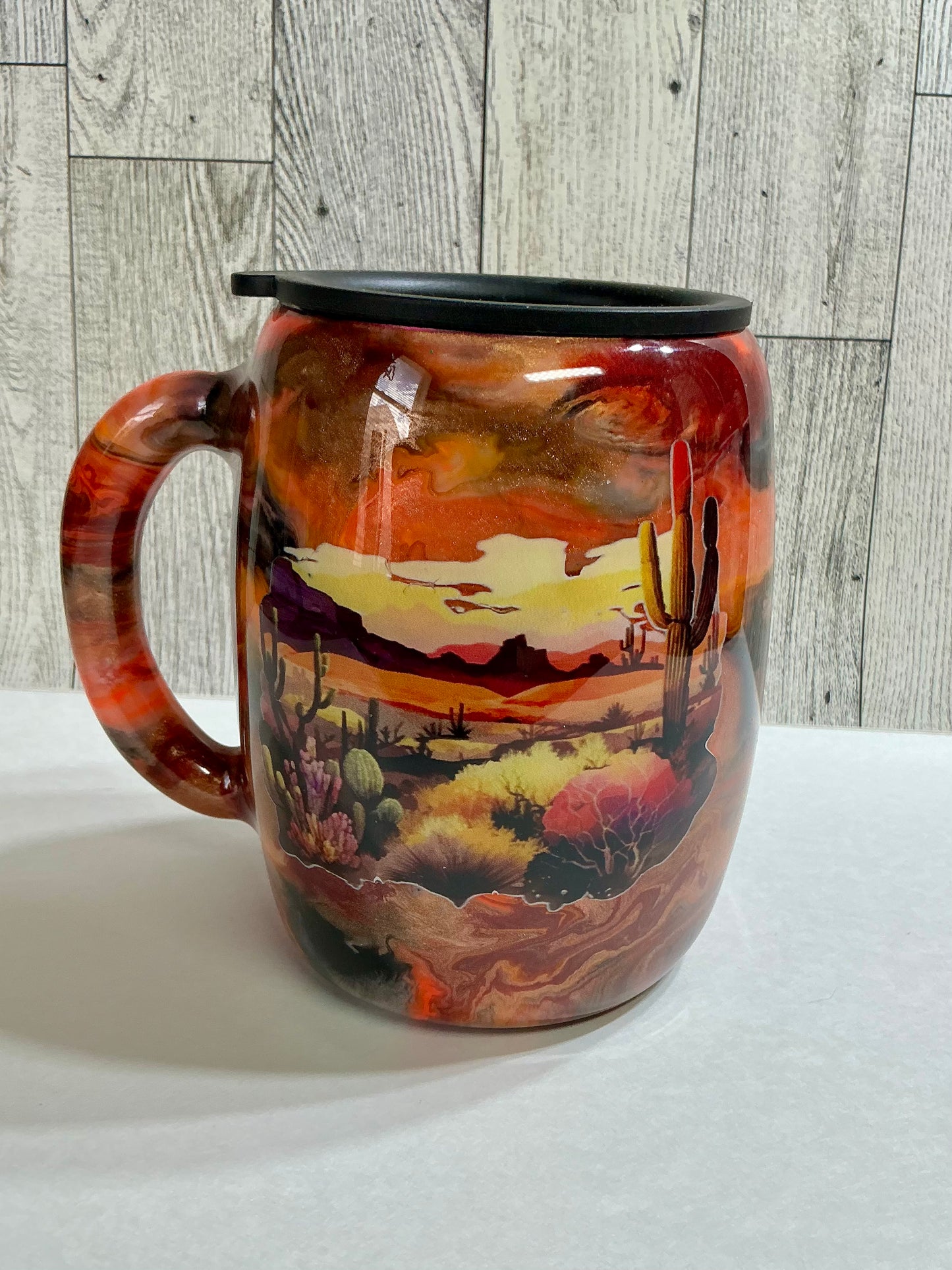 Cactus Sunset Tumbler