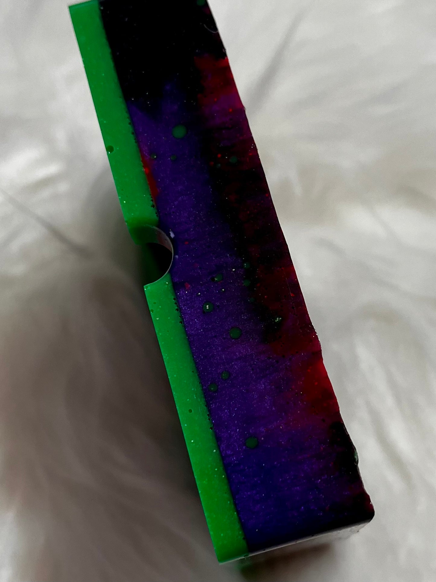 Funky Ashtray (green glows)