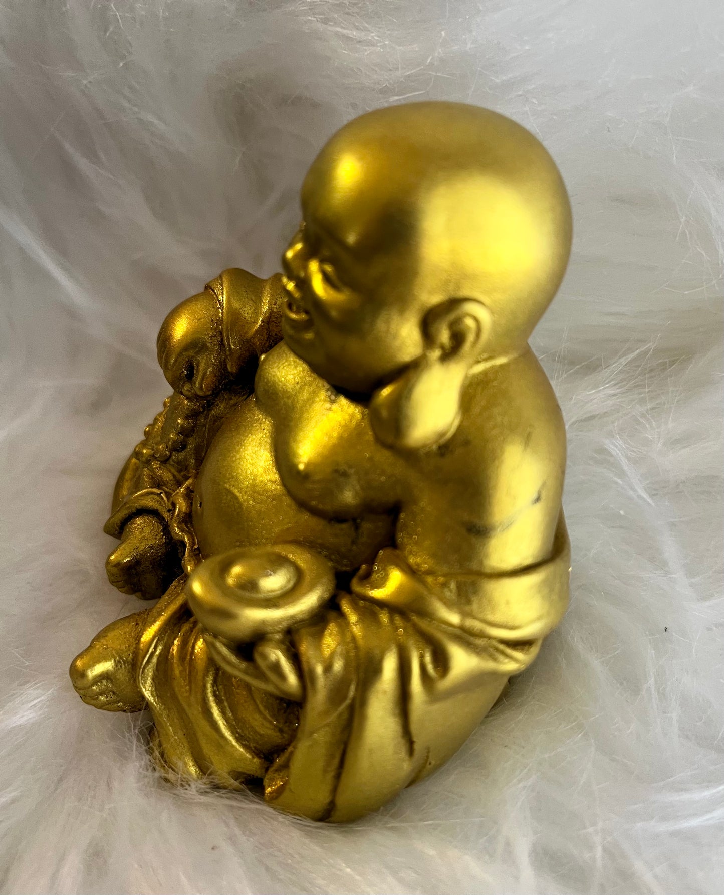 Laughing Buddha Mini Statue-(EVE)