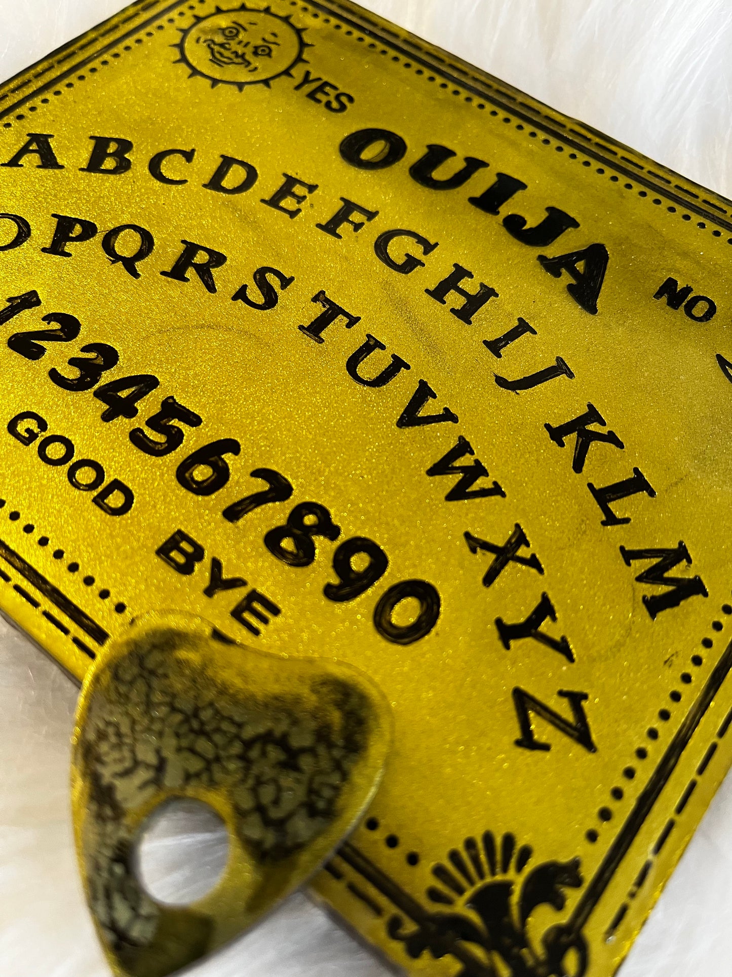 Ouija Board Set (antique gold ) (decorative piece) EVE