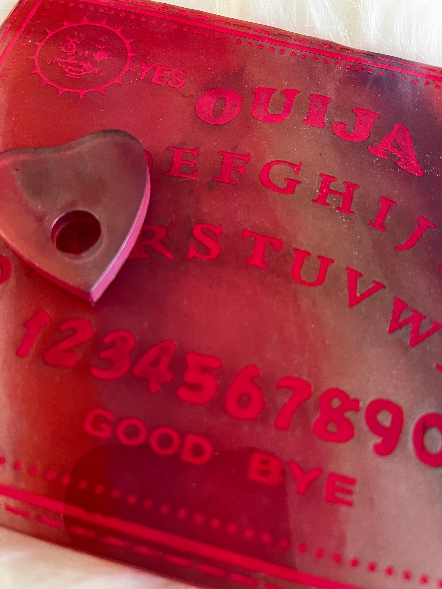 Rainbow Pink Ouija Board Set (decorative piece) EVE