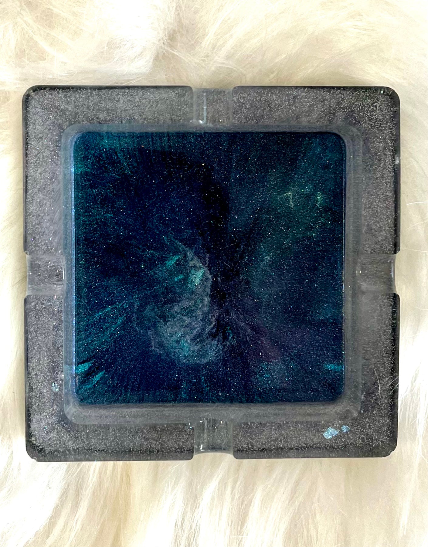 Blue aura Ashtray