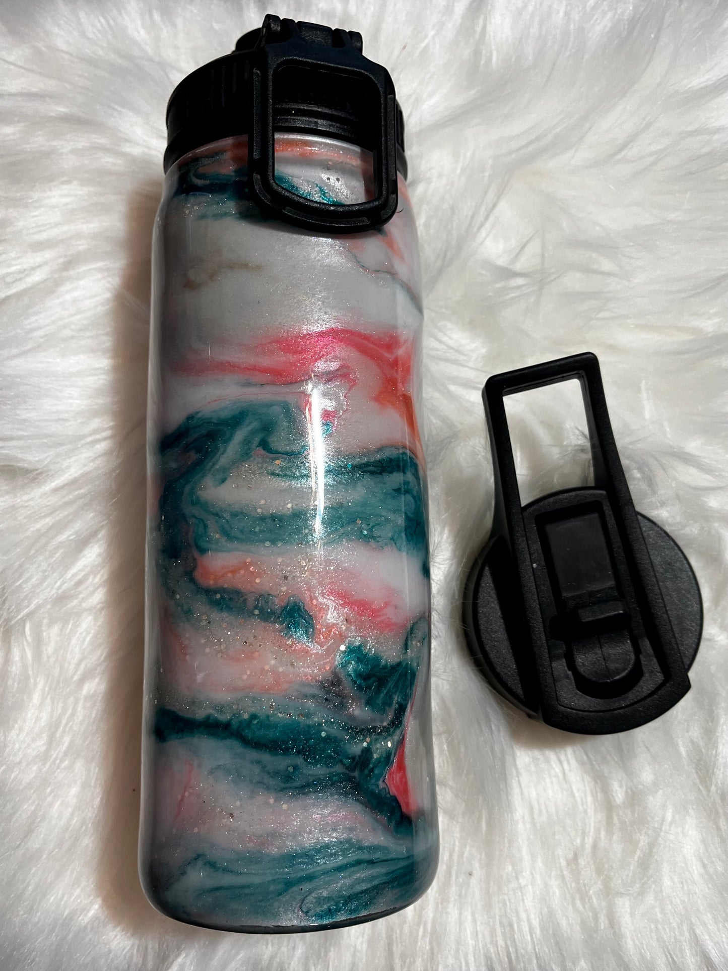 20 oz Duo Hydro Bottle ( candy swirl) Tumbler