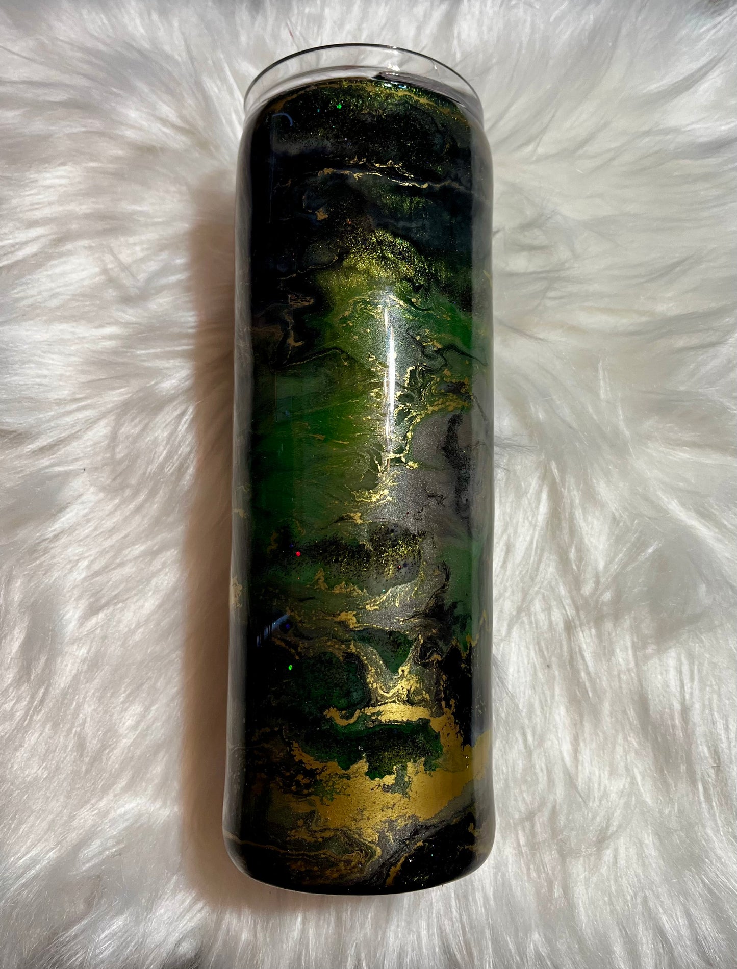 20 ounce Skinny Tumbler (camo swirl)