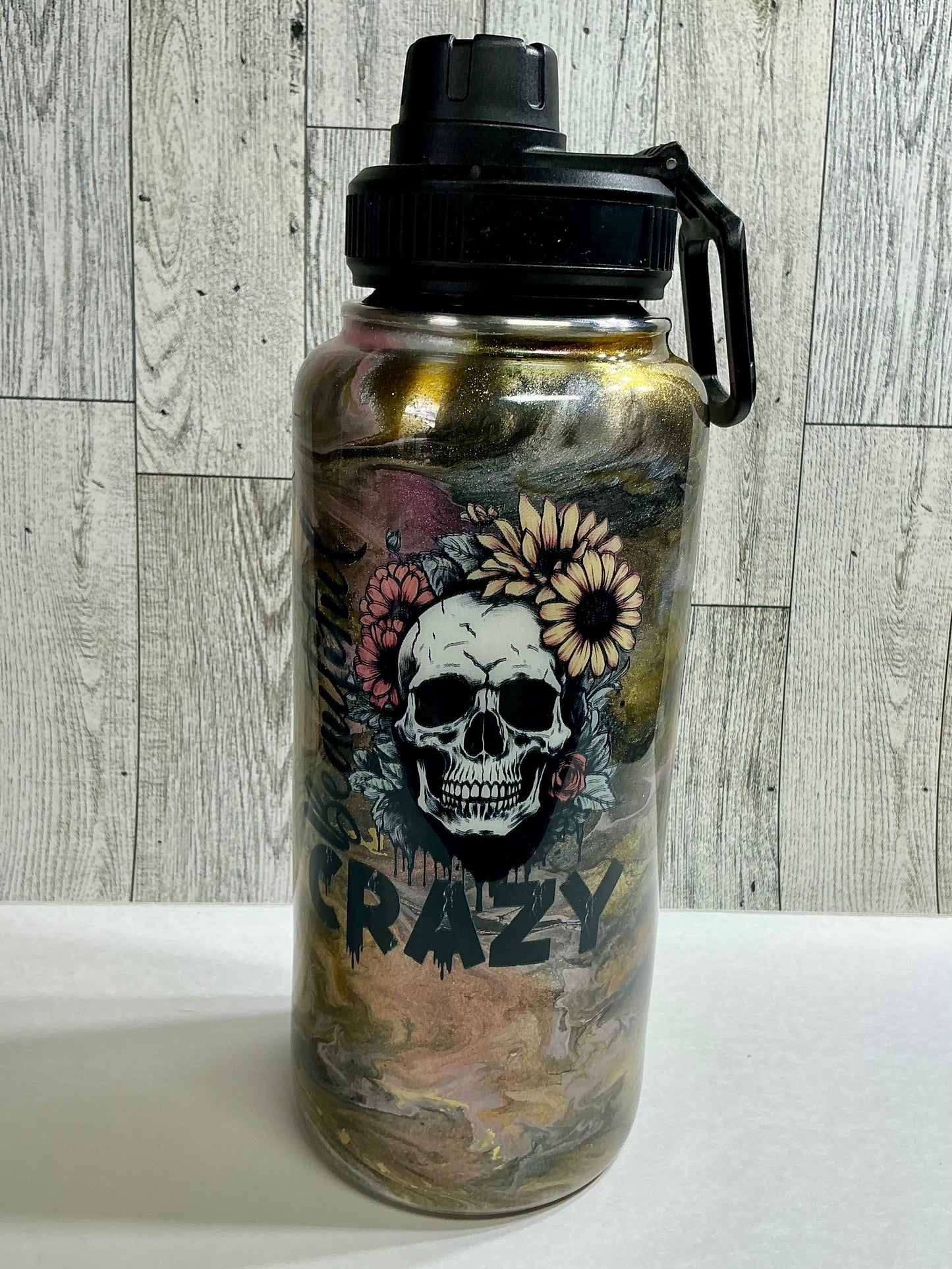 Beautiful crazy hydro flask tumbler