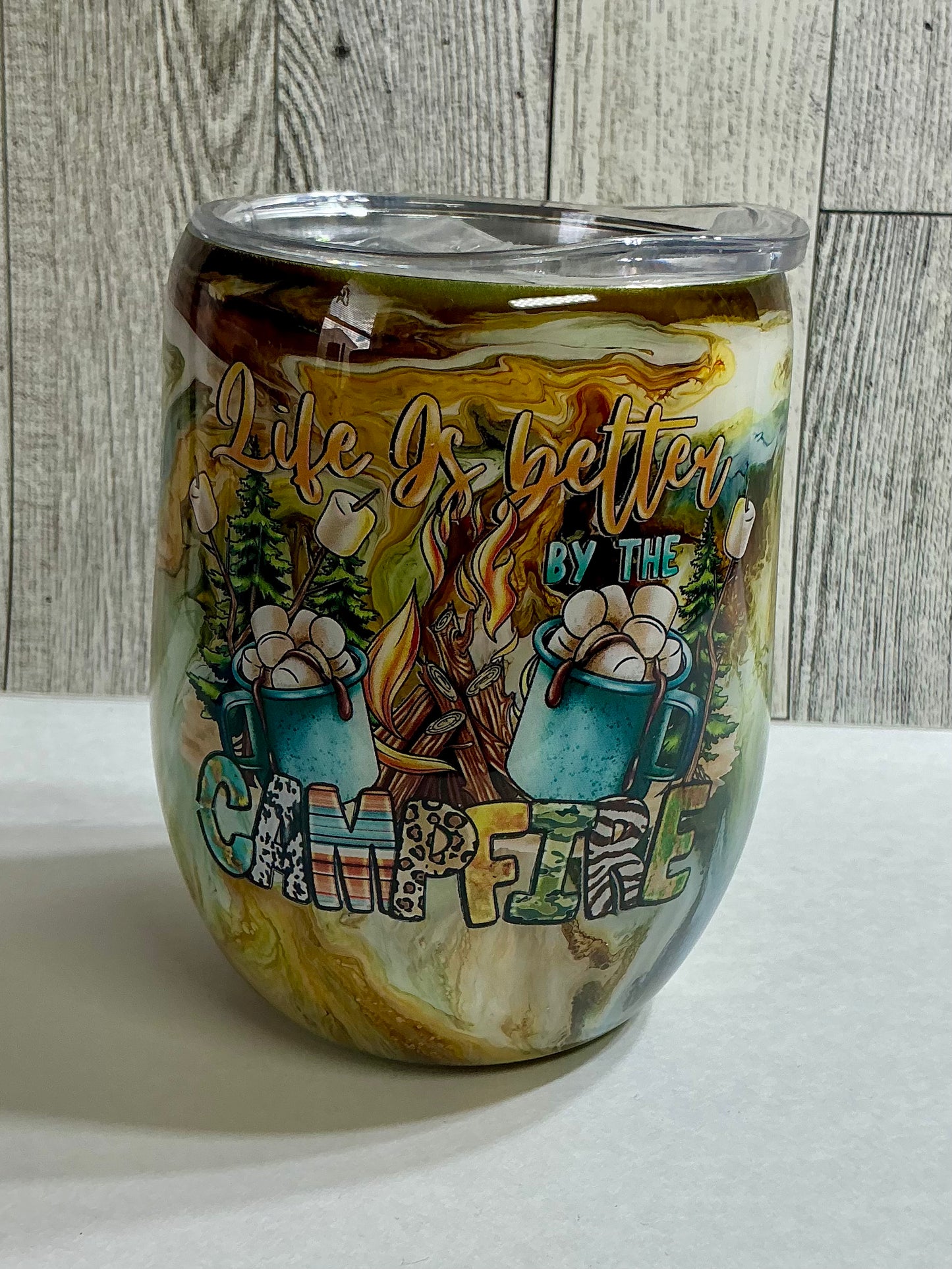 Better By The Campfire Tumbler