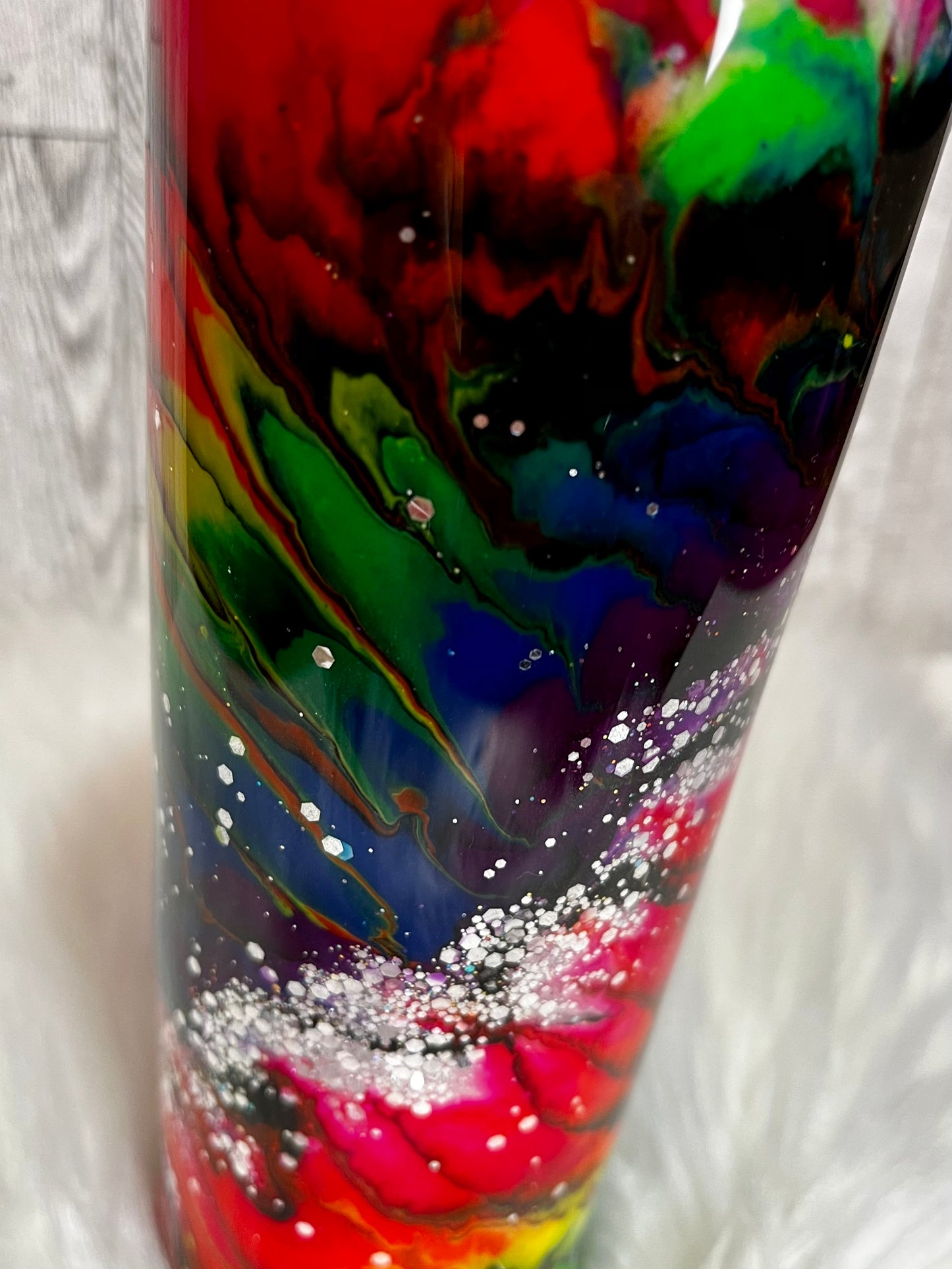 20 oz Tumbler (dark neon)