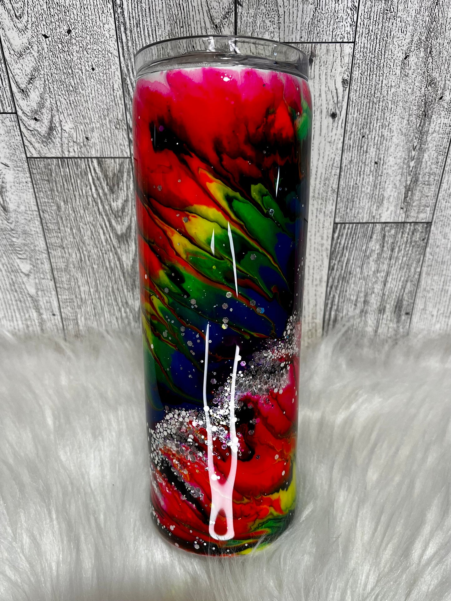 20 oz Tumbler (dark neon)