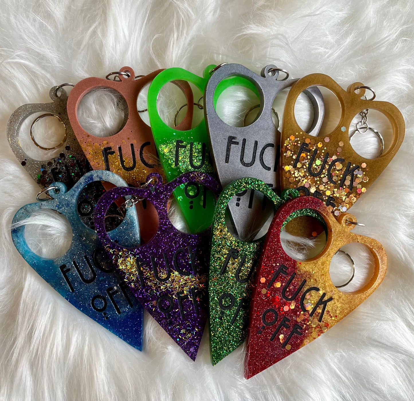 Planchette Self Defense Keychain