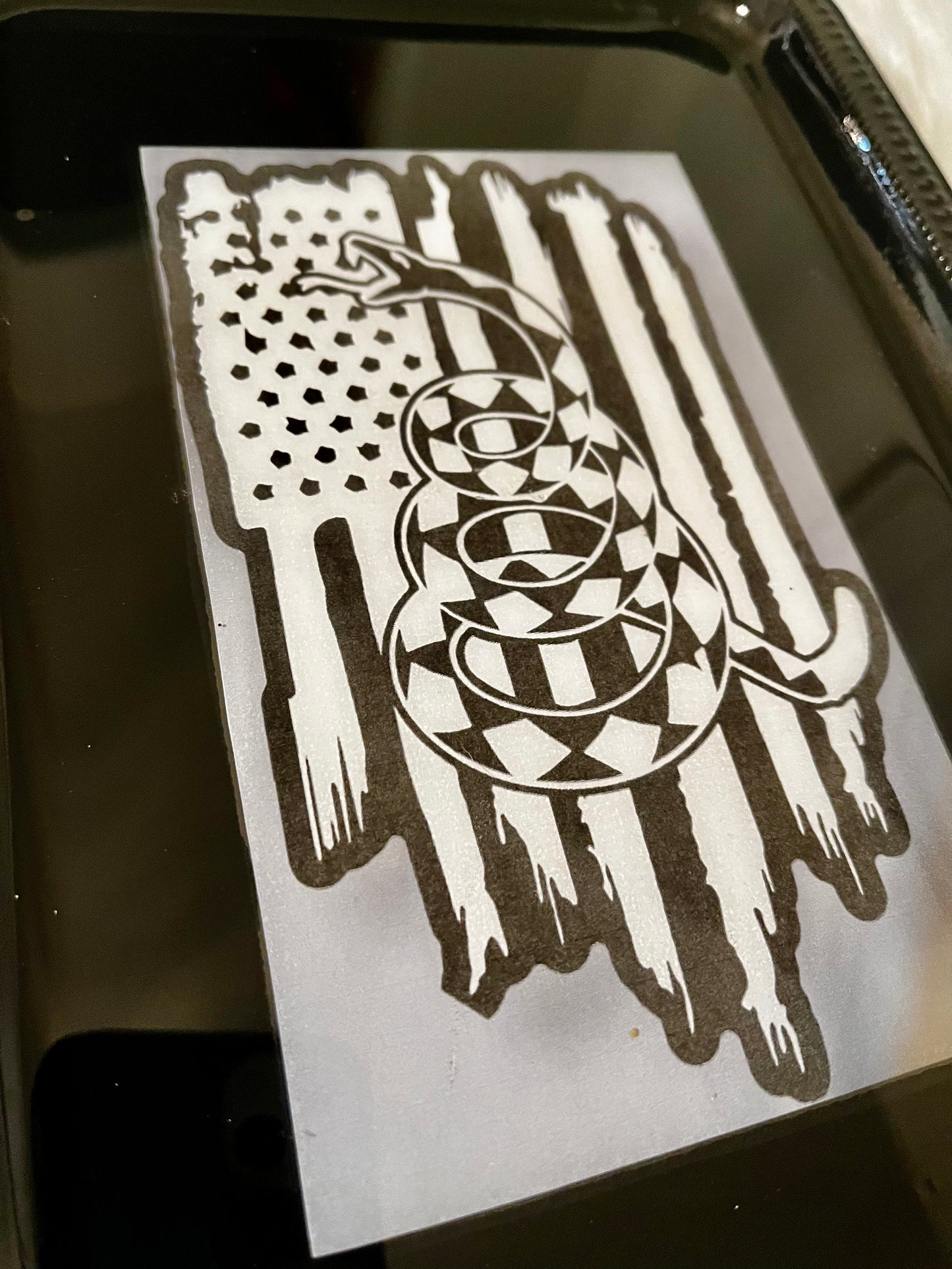 Don’t Tread On Me Tray (metal)