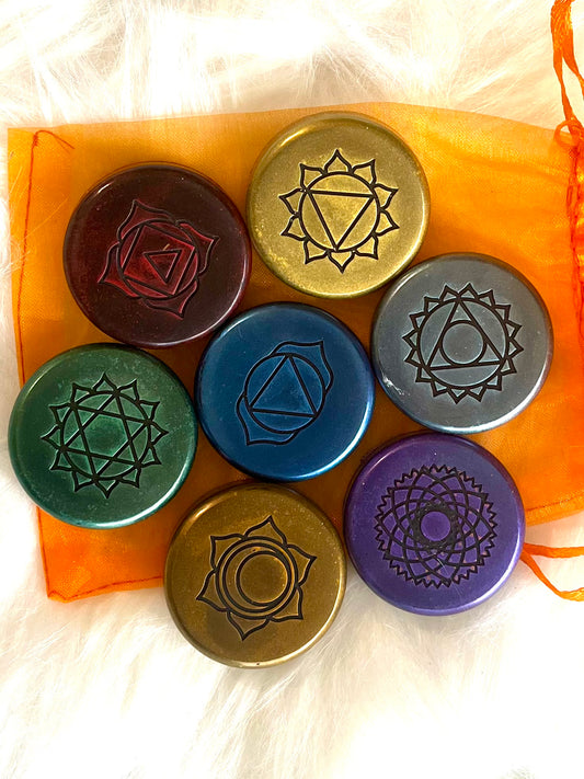 Resin Chakra Stones-EVE