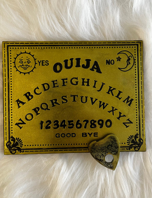 Ouija Board Set (antique gold ) (decorative piece) EVE