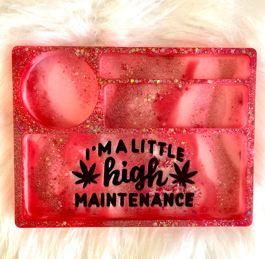 Pink 420 tray