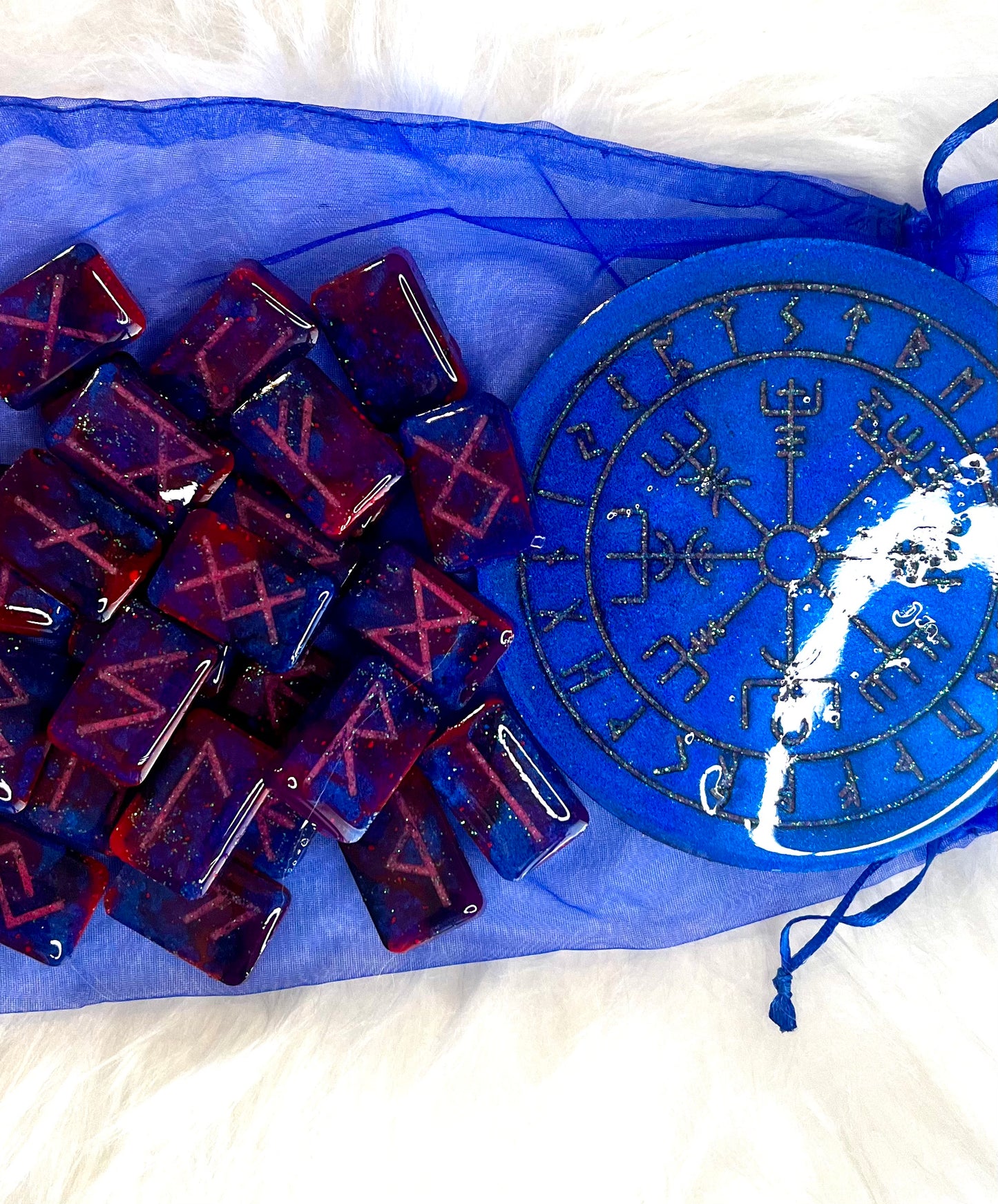 Blue-Pink Rune Stone Set-EVE